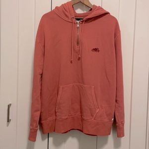 Roots large hoodie 1/4 zip size L brand new no tags